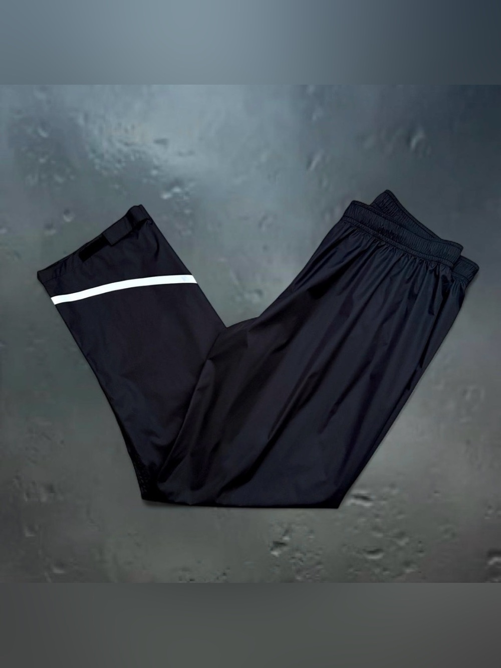 Swisswell Black Waterproof Rain Pant Size 2XL Reflective Cycling Breathable Golf